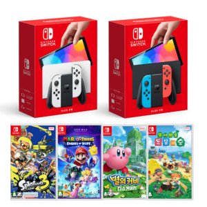 닌텐도 스위치 OLED 본체 패키지 CD버전